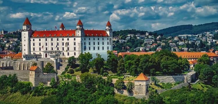 Burg in Bratislava