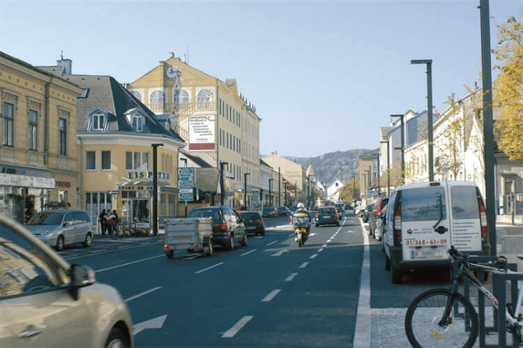 Straße in Mödling