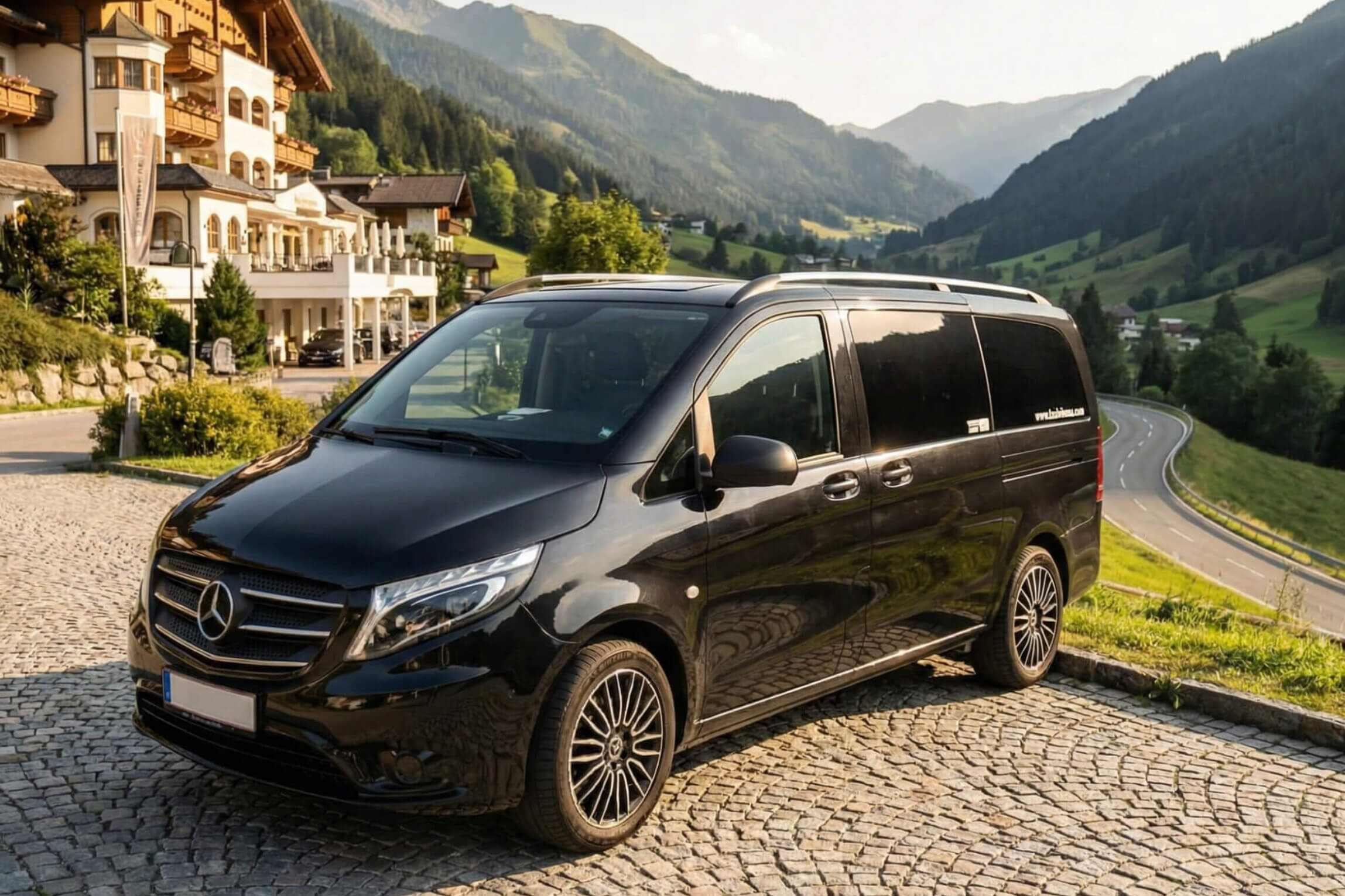 Mercedes V-Klasse für Inlandsfahrten